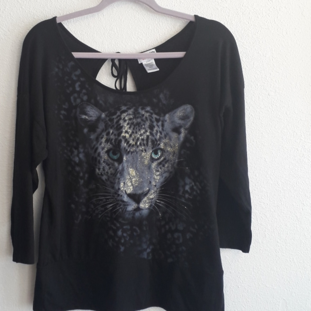 Appropriate Behavior Snow Leopard Top
